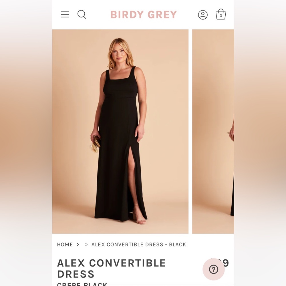 BIRDY GREY Alex convertible bridesmaid dress